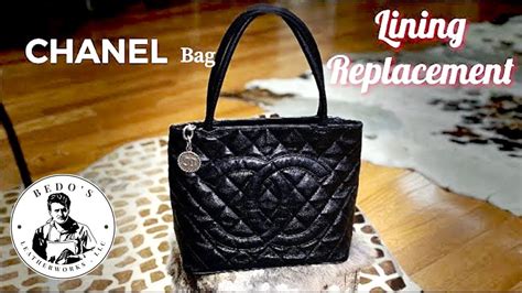 leather tearing on chanel bag|chanel bag repair.